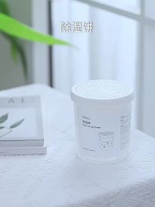 Dehumidifier with Replaceable Refill Tablets Anti Mildew Moisture Absorber Desiccant for Wardrobe Bathroom Student Dorm