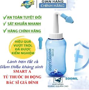 Bình Xịt Rữa Mũi 300ml Waterpulesa Vệ sinh Mũi - Xoang Sản Phẩm Shop Trọng Đức Smart hỗ trợ sức khoẻ