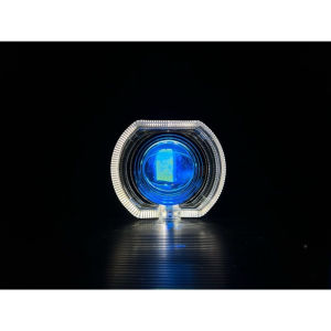 2.5 Inch Biled Mini Shooting Light With Shroud+Devil Laser Cut Off High Low 30W Full Aluminum【Local delivery】