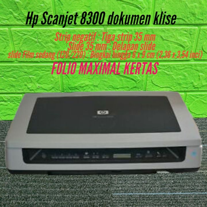 Scanner HP Scanjet 8300 Scan Dokumen Dan Klise Maximal Folio Bisa Color scanner-hp-scanjet-8300-scan-dokumen-dan-klise-maximal-folio-bisa-color