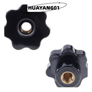 HUAYANG01 [2023 new HOT FASHION] lazlook พลาสติก M4 M5 M6 M8ด้ายหญิงเจ็ด Star shaped HEAD CLAMP NUTS KNOB