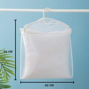 ตาข่ายตากหมอน ที่ตากหมอน ที่ตากตุ๊กตา อเนกประสงค์ ระบายอากาศและแห้งง่าย ประหยัดพื้นที่ 2 ขนาด: เล็ก/ใหญ่คู่