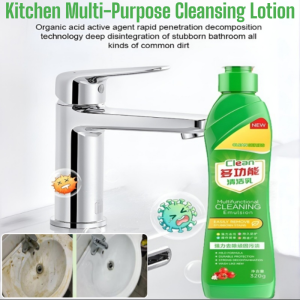 Multi-Functional Cleaner Kitchen Bathroom Cleaner Grease Stain Remover Oven Cookware Cleaning Detergent