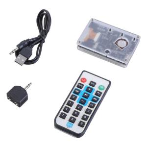 Advanced High Precise Music Spectrum Visualization LCD Display Clock Suitable for Home Office and Automotive Sound Use