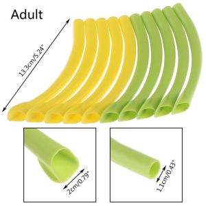 10Pcs Dental Strong Sucking Tips/Plastic Strong Suction Nozzle Tube Adult/Child