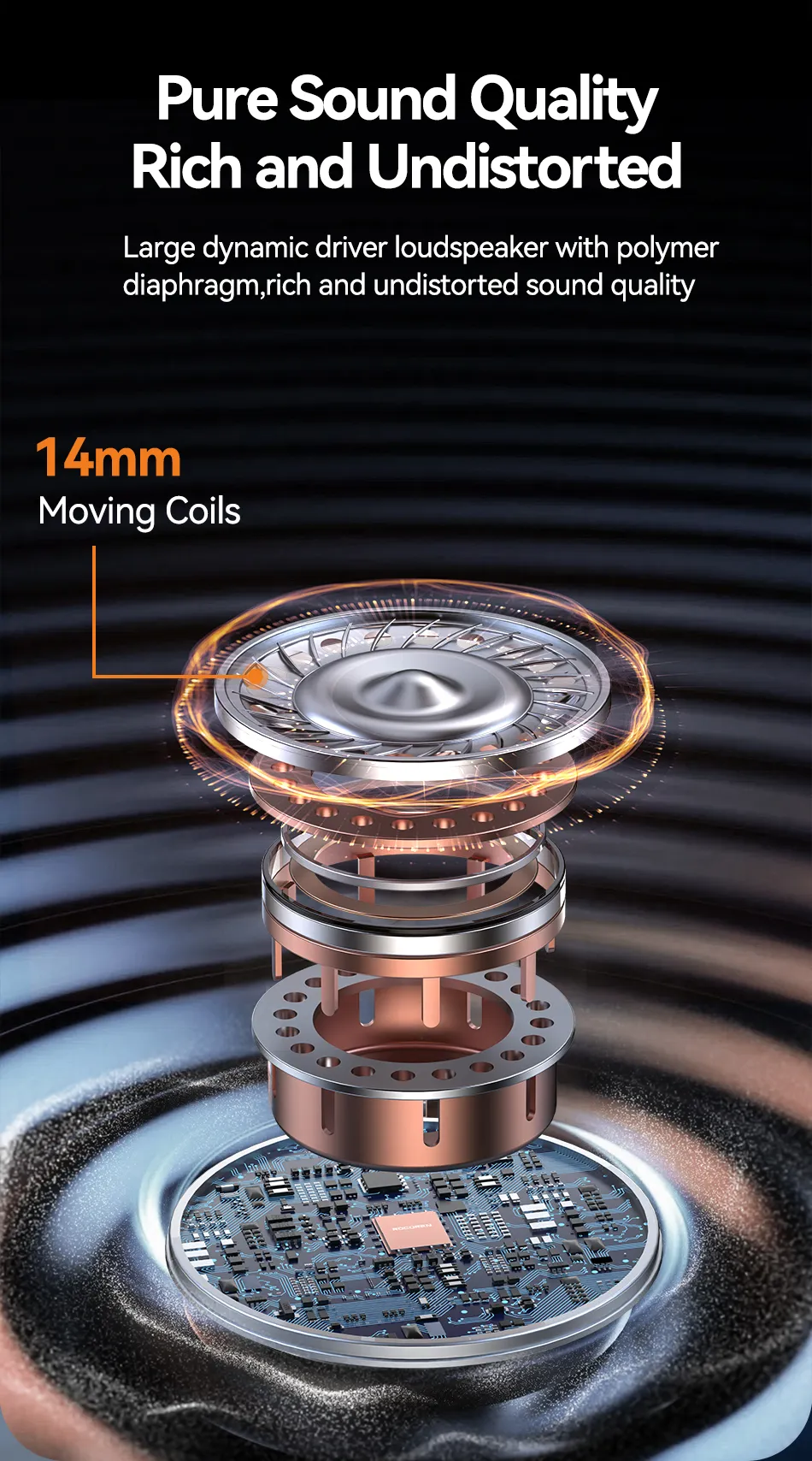 Rocoren Écouteurs Hi-Fi Puissants avec Micro – Jack 3.5mm Universel pour Téléphones Android