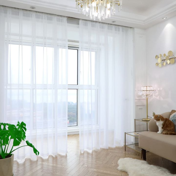 White Sheer Curtain Yarn Curtains For Sliding Door Window Panel   Dac1ebfec04fa71b7b64701a74898001  720x720q80 