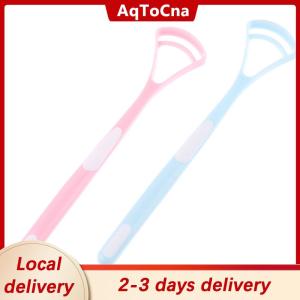 [COD] AqToCna Ship within 24 hours 2PCS Tongue Cleaner Scraper Tongue Scraper For Kids Gentle Bacteria Clean Set