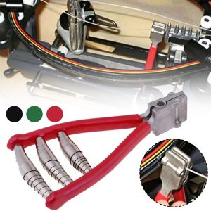 OOG Spring Loaded Badminton Stringing Tool 3 Spring Comfort Grip Racquet Stringing Clamp Convenient Ultralight Sports Starting Clamp Stringing Machines