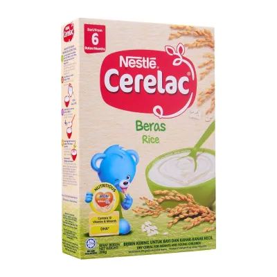 NESTLE CERELAC Rice Infant Cereal 200G - From 6 Months