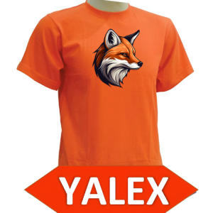 FOX T SHIRT DESIGN COLLECTION 1 Printed Yalex High Quality Cotton Brand New Tshirt for Men and Women - Short Sleeve Menswear Round Neck Cotton Casual Crew Neck White Streetwear Crewneck Lingerie Human Fitted Tops Shirt Shirts Tropical Pure Cotton Shirt