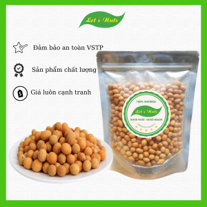 Đậu phộng rang tỏi ớt Lets Nuts túi 1kg đồ ăn vặt thơm giòn ngon hạt đậu tươi mới ăn là ghiền