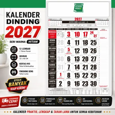 PROMO KALENDER DINDING 2027 TERMURAH