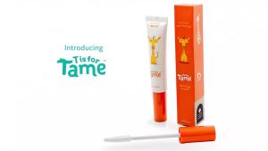 T is for Tame - Hair Taming Cream Wand for Flyaways Frizz - Natural & Vegan Kids Hair Care Styling Wand - Slick Back Smoothing Hair Stick for Baby & Toddler - Anti-Frizz - 0.5 fl oz