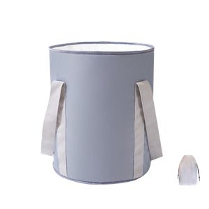 IVAOU Anti-Leak Foldable Foot Washing Bag Portable Thickened Bucket for Soaking Feet Multifunctional Deep Collapsible Foot Bath Basin Outdoor Camping