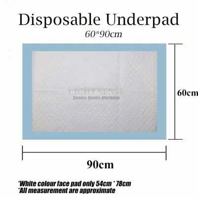 10pcs Disposable Underpad 5PLY 60cmX60cm 60cmX90cm