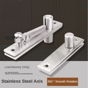 COD Heavy Duty Snless Steel 360 Degree Rotation Door Pivot Hinge Furniture Hardware