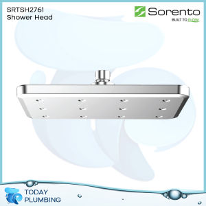 Sorento Bathroom Rain Shower Head SRTSH2761 250mm X 170mm [ABS Chrome]
