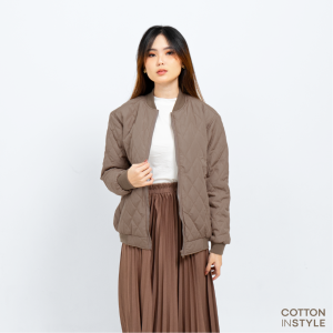 COTTON INSTYLE - Mila Jaket Bomber Wanita