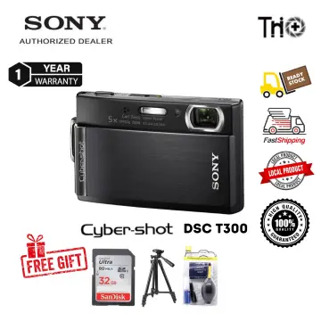 Sony cybershot dsc-t300 super steadyshot newest camera FREE CARRYING CASE