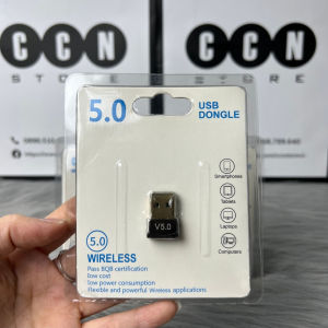 USB Bluetooth DONGLE V5.0 thu phát sóng Bluetooth cho laptop máy tính bàn PC máy tính bảng