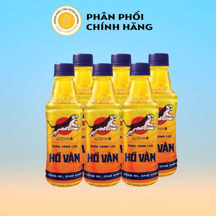 Lốc 6 Chai Nước Tăng Lực Hổ Vằn 330ml