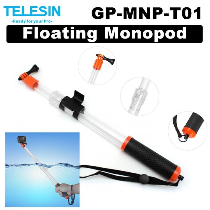 TELESIN Gopro Floating extension Monopod Bobber for Divng Waterproof Selfie  Stick