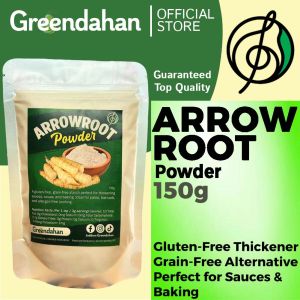 Greendahan Pure Arrowroot Powder  150g - Gluten-Free Thickener Grain-Free Alternative Perfect for Sauces & Baking