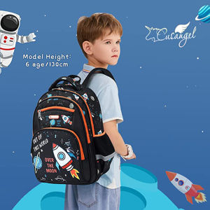 Tas Ransel Sekolah Anak Cowok Motiv ASTRONOT Universe Tas Ransel Sekolah Anak Pria Terbaru