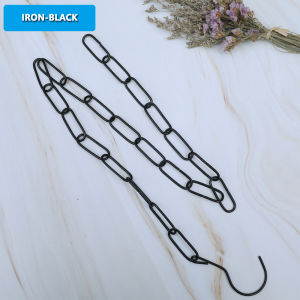 Metal And Plastic Loop Hanger Plastic Chain Colored Clothes Hanger Display Hanger Bar Hook Display Multi -Color Optiona