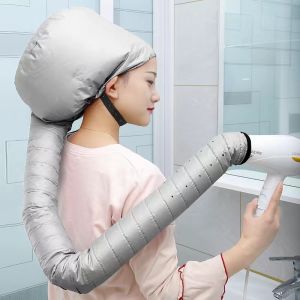 Hengfa Lina1Pc Hair Dryer Bonnet Hood Portable Soft Hairdryer Nursing Cap Heating Warm Air Drying Home Hairdressing Adjustable Accessory