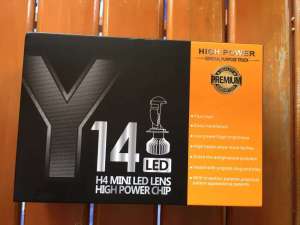 【สินค้าไม่ตรงปกคืนเงิน 100%】CDO New หลอดไฟหน้ารถ Y13 H ตัวล่าสุดของปี คัทออฟ พวงมาลัยขวา RHD ขั้ว H4 รับประกัน 1 ปี สว่างสุดของรุ่น Y6 Y8 Y11