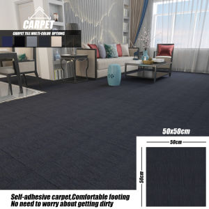 30×30/50×50Cm Self-Adhesive Carpet TilesCarpet StickerNon-slip Thickened sound insulationLiving Room Bedroom Decor