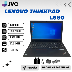 Laptop VUA Văn Phòng  lenovo THINKPAD L580 I5-8250U RAM 8GB SSD 256GB (Bàn phím đánh chữ thôi rồi)