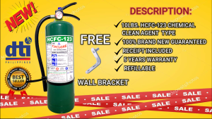 10lbs. Hcfc-123 Chemical Fire Extinguisher Wholesale