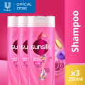 [BUNDLE OF 3] Sunsilk Shampoo Smooth and Manageable Shampoo 350ml. 