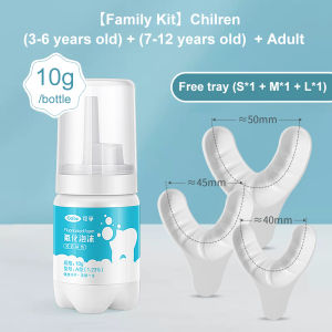 Cofoe Fluoride Foam Medical Toothpaste Prevent Dental Decay Anti-carious Teeth Mousse Mothproof Strengthen Tooth Orthodontics Fluorinated Toothpaste for Children Adult