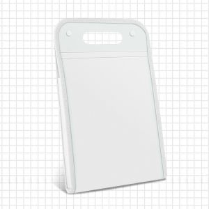 Murah Banget - Folder Dokumen Warna Polos / Tas File A4 Handle Transparan