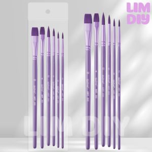 Bộ cọ vẽ nét nhỏ chuyên dụng tô tranh số hóa vẽ tranh acrylic gouache và màu nước LIM DIY