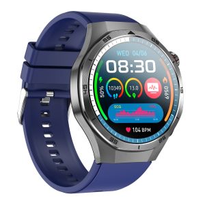ET456 Smart Watch Blood Glucose Blood Lipid Uric Acid ECG Body Fat Monitoring Smartwatch For Men Women Bracelet NFC Bluetooth Call Waterproof Sport Fitness Tracker For Android And IOS