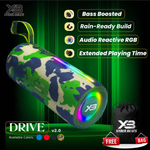 XB206 DRIVE Bluetooth Speaker | Crystal Clear Sound Portable Design & Rechargeable Battery