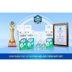 Xịt chống sâu răng Midkid chai 30ml