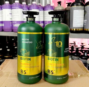 Dầu Gội Dầu Xả Biotin X10 – Dưỡng Tóc Mềm Mượt Bóng Khỏe Giảm Khô Xơ Gãy Rụng .mọc tóc . 2000ml