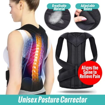 Posture Corrector Full Shoulder & Back Support Brace for Women and Men for Improve Back Shoulder Neck Pain Relief