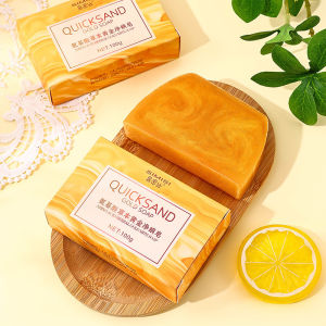 Amino Acid Handmade Perfume Gold Essential Oil Soap Anti-Bacterial Bath Soap Deep Cleansing Exfoliator Facial Soap Long Lasting Perfume
