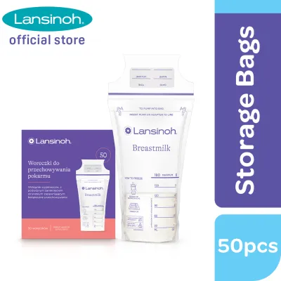 LANSINOH BREASTMILK STORAGE BAGS (25s/50s)