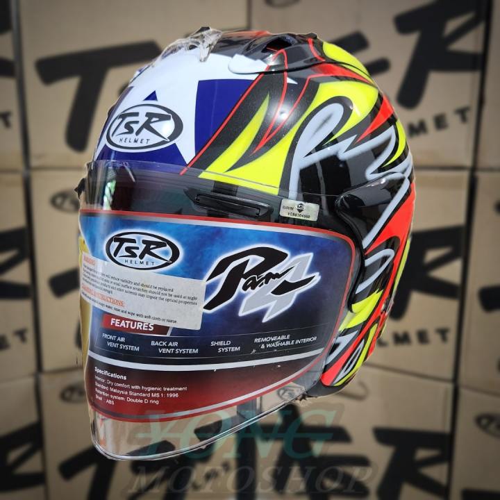 Jual Helm Tsr Arai Ram Helm TSR Ram EDWARD COLIN Original Half