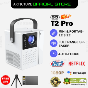 Xiaomi T2 PRO Portable Smart Projector 4K Full HD 1080P Projector With And Bluetooth HDMI For Cellphone Computer