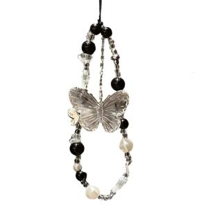 Decorative Elegant Phone Strap Multipurpose Mobile Decoration Trendsetting Beaded Phone Cord for Smartphones Travel Use