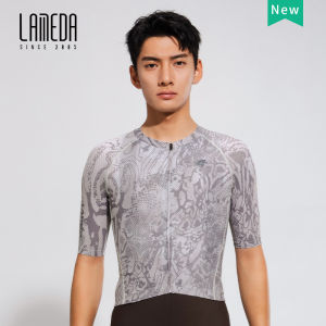 LAMEDA Cycling Jersey Long Sleeves Spring Summer Men Thin High Elasticity Breathable With Pockets Professional MTB Road Bike Top Clothes